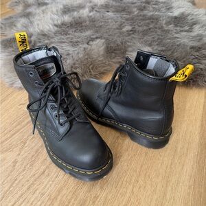 Dr. Martens Black Combat Boots